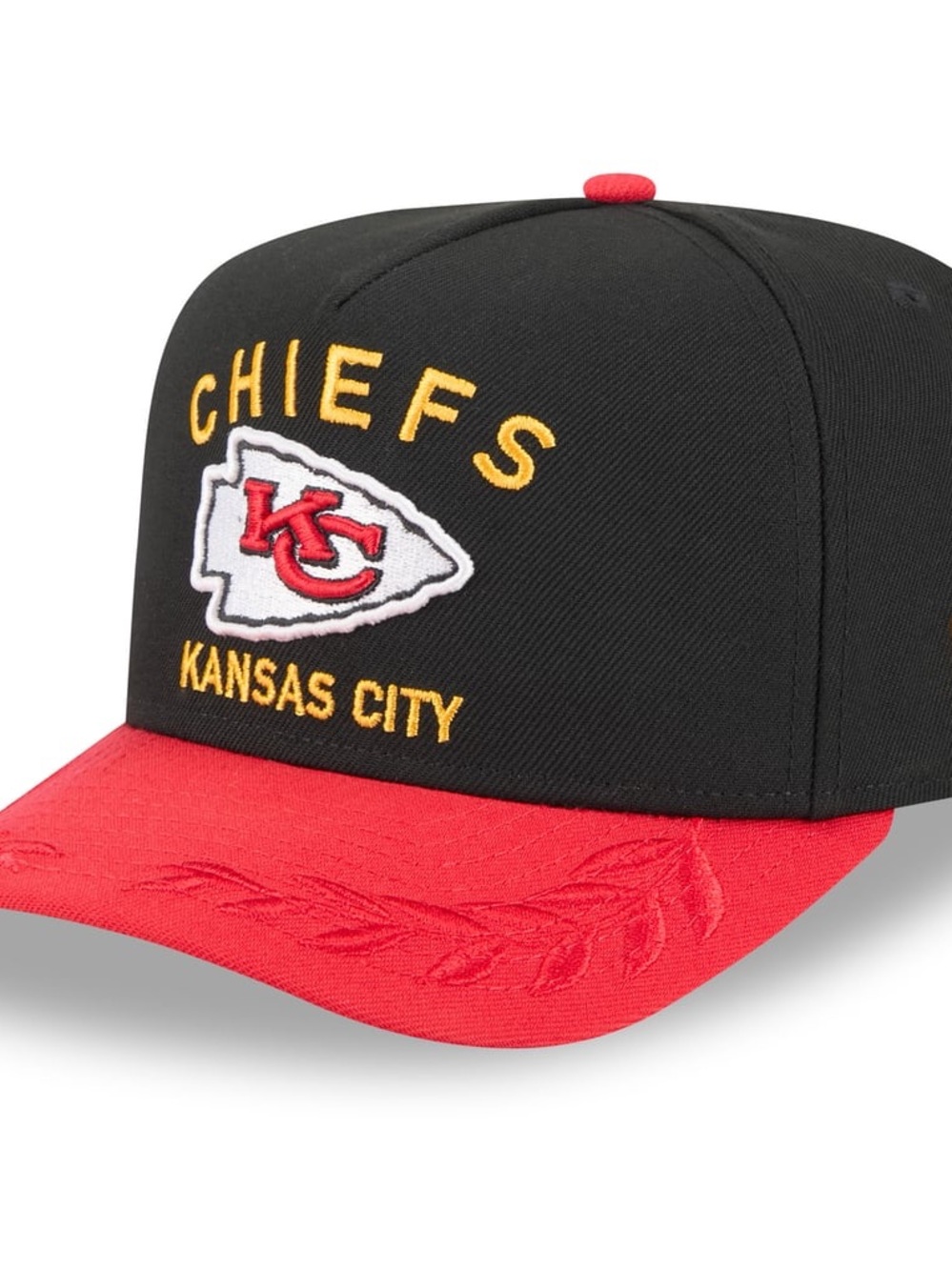 Kansas City Chiefs 9Fifty Black & Red Fitted Hat Size: 7 3/4 NWOT 🏷️ MSRP: $42